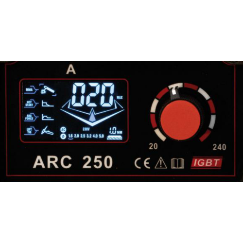 Spawarka Weldman ARC 250 LCD Synergia - zestaw - 103 020-G - Weldman - 5