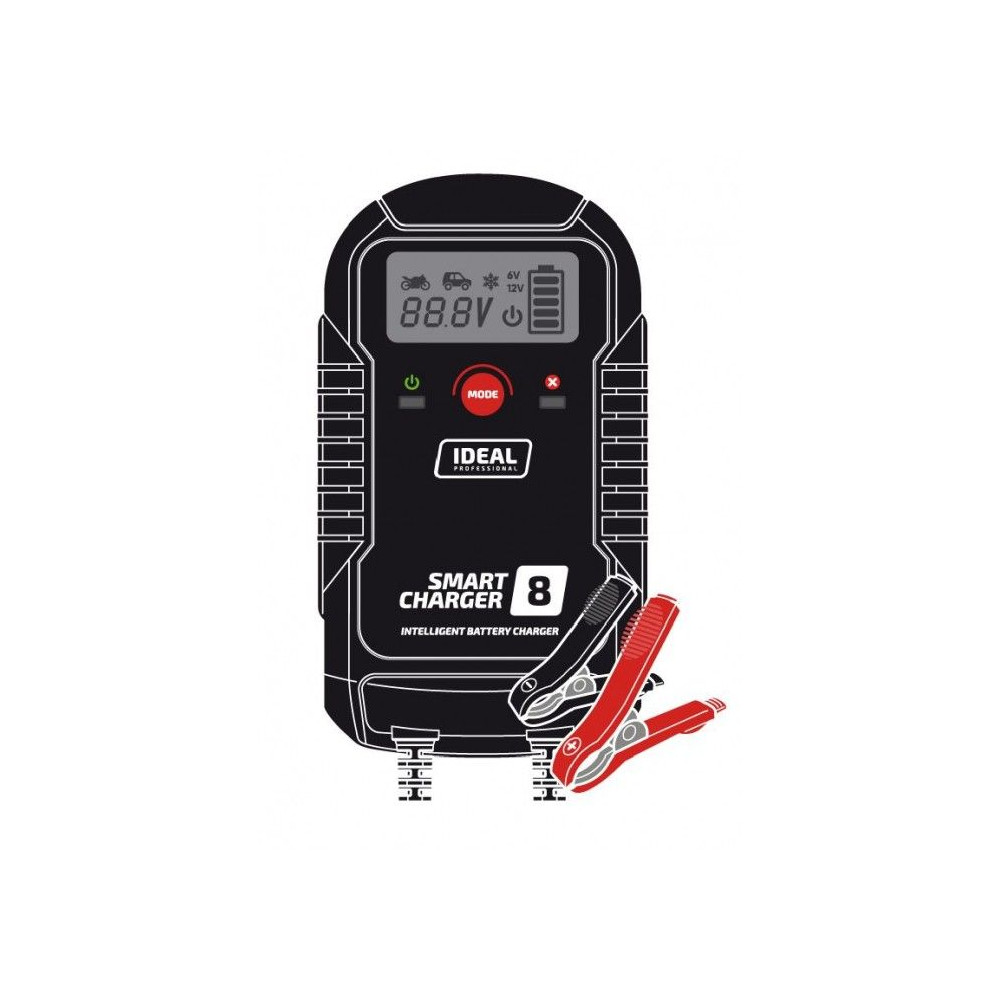 Prostownik Ideal Smart Charger 8 LCD - SMART8LCD - Ideal - 2