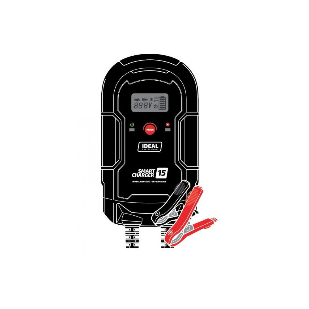 Prostownik Ideal Smart Charger 15 LCD - SMART15LCD - Ideal - 2