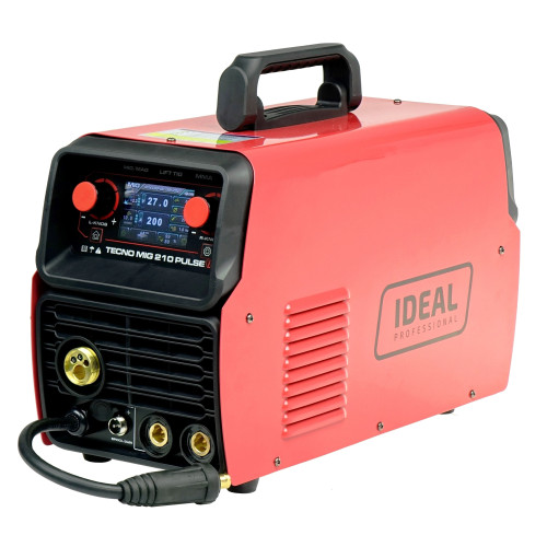 Spawarka Ideal Tecnomig 210 Pulse LCD - zestaw - TMIG210PLCD-G - Ideal - 14