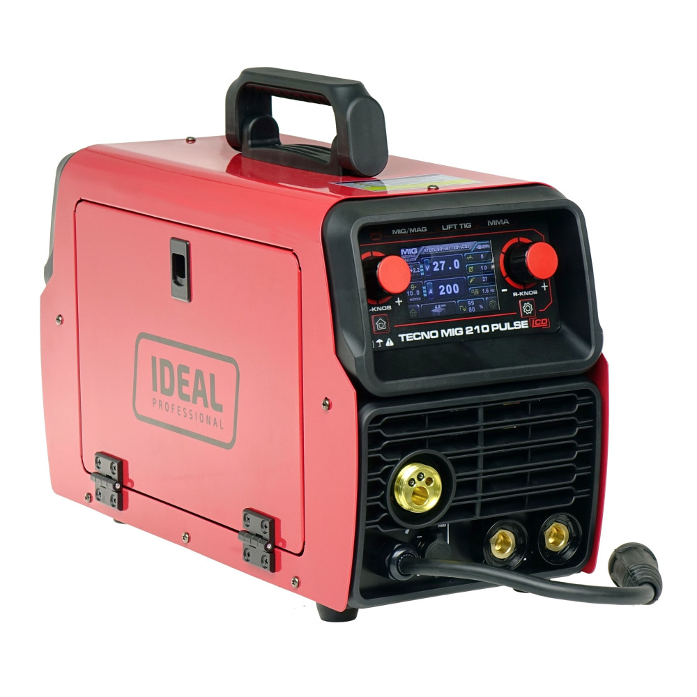 Spawarka Ideal Tecnomig 210 Pulse LCD - zestaw - TMIG210PLCD-G - Ideal - 11