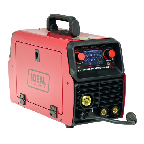 Spawarka Ideal Tecnomig 210 Pulse LCD - zestaw - TMIG210PLCD-G - Ideal - 11