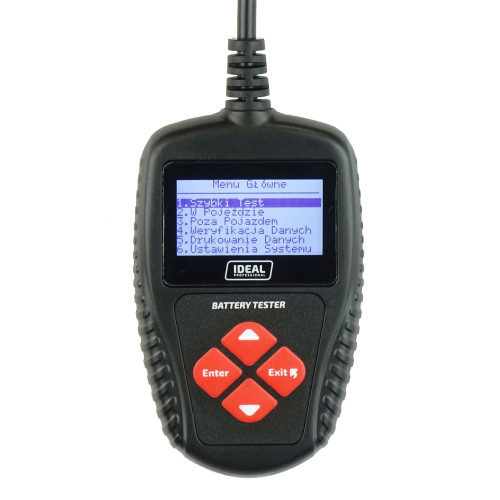 Tester akumulatorów i instalacji Ideal BDT101 12 V - BDT101 - Ideal - 1 2