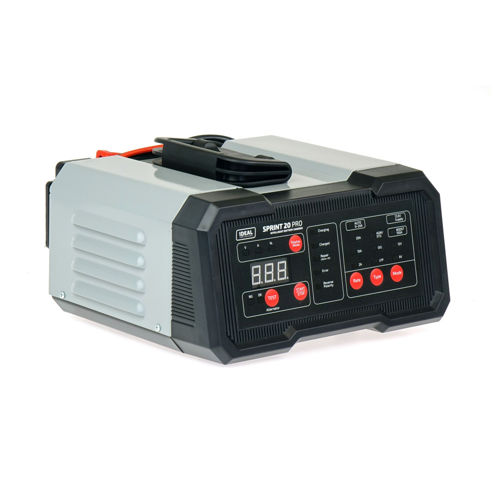 Prostownik z rozruchem Ideal Sprint 20 PRO - SPRINT20PRO - Ideal - 4