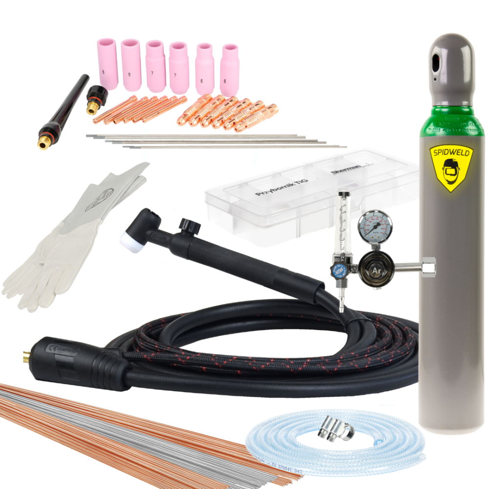 Zestaw TIG Lift / uchwyt 17V / wtyk 16/25 (9 mm) / FIXWELD - ztl-17v-16-25-G - FIXWELD - 1