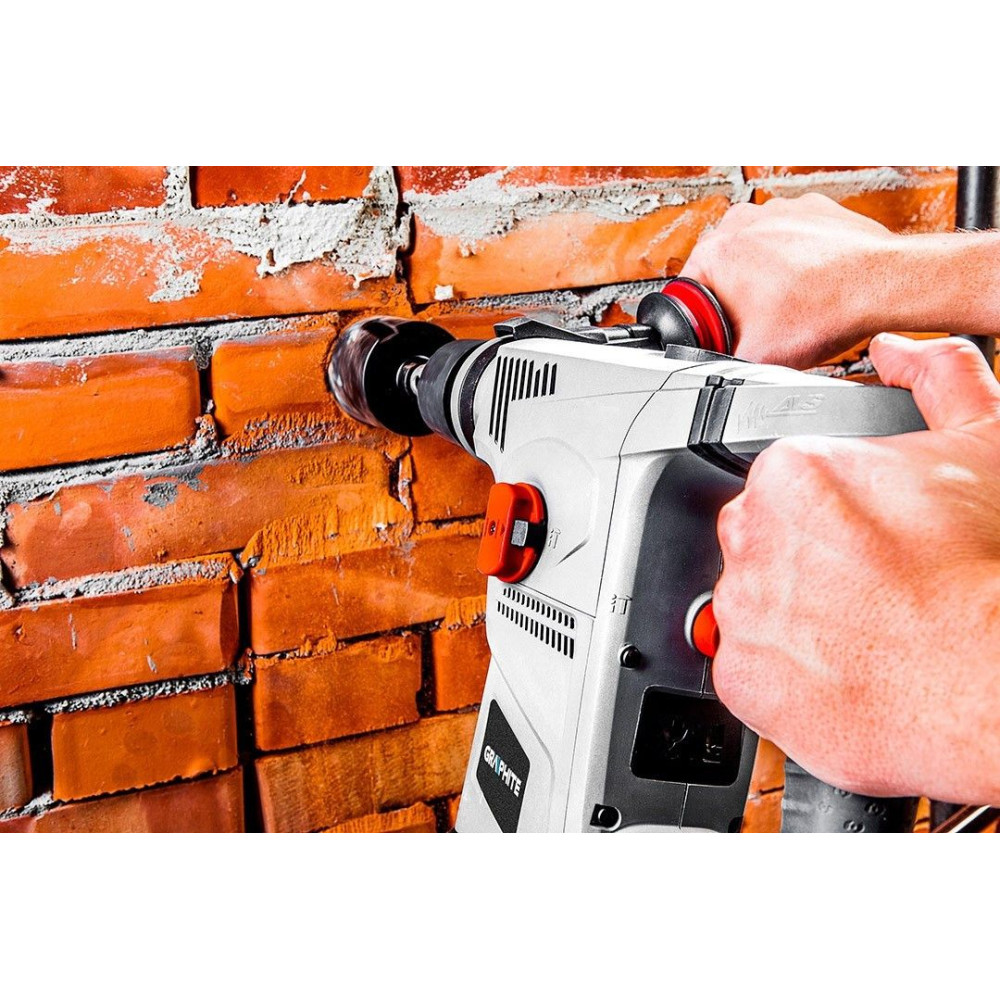 Młot udarowy Graphite SDS+ 900 W w walizce - 58G858 - Graphite - 7