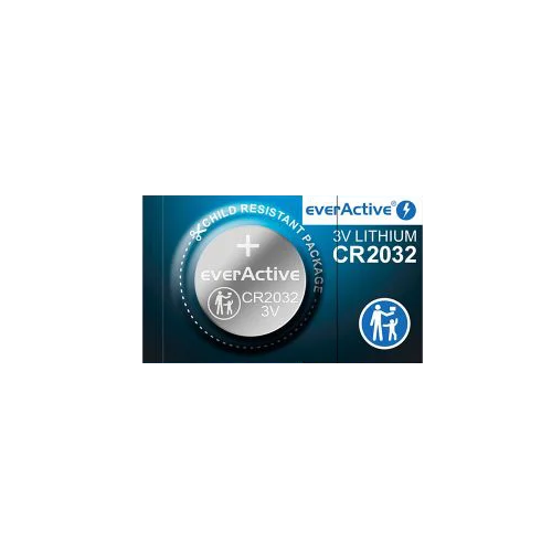 Bateria litowa CR2032 3V Lithium everActive / 1 szt. - CR20321BL - everActive - 1