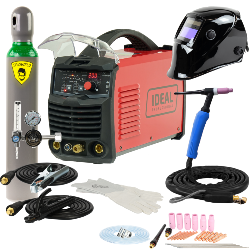 Spawarka Ideal Tecnotig 212 DC Pulse Digital - zestaw - TTIG212DC-G - Ideal - 2