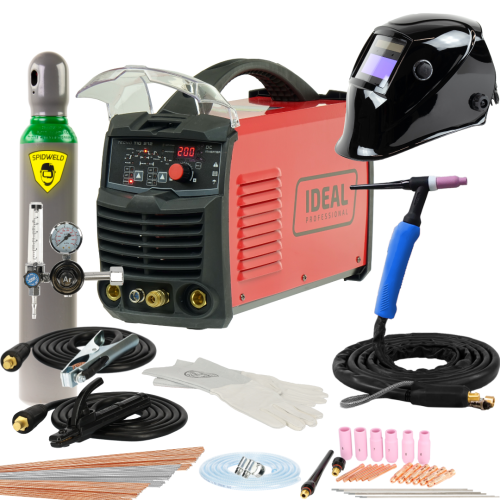 Spawarka Ideal Tecnotig 212 DC Pulse Digital - zestaw - TTIG212DC-G - Ideal - 1