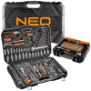 Zestaw kluczy nasadowych 1/2" 3/8" 1/4" 233 el. Neo Tools - 08-681 - NEO Tools - 1