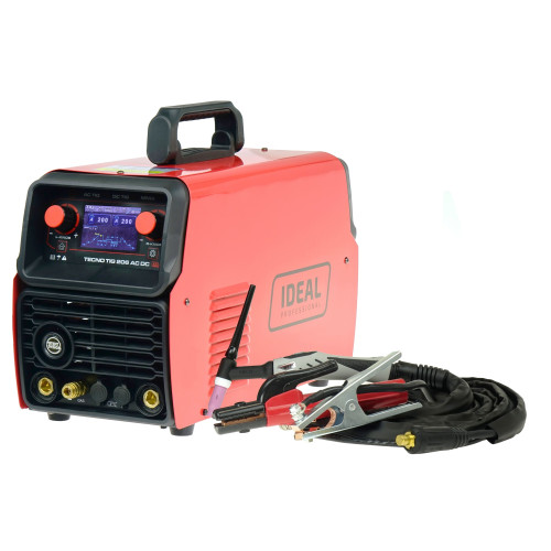 Spawarka Ideal Tecnotig 206 AC/DC Pulse LCD - zestaw - TTIG206ACLCD-G - Ideal - 3 2