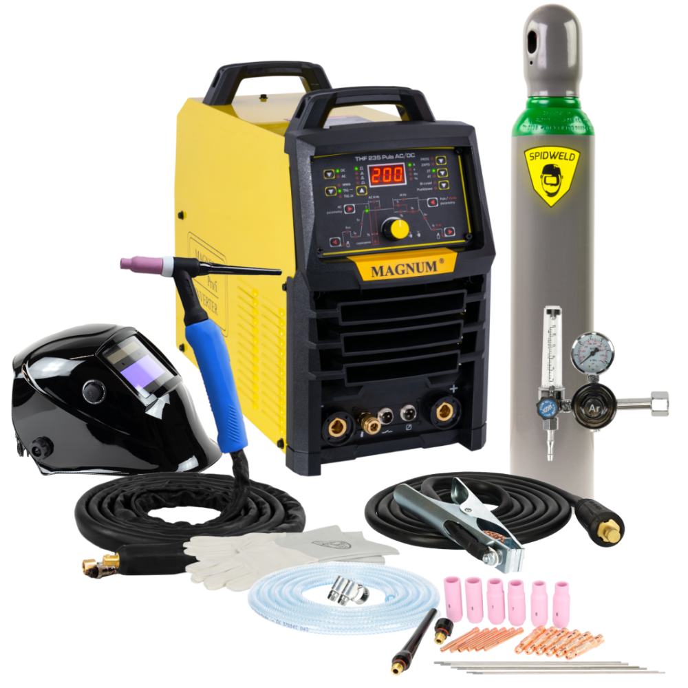 Spawarka Magnum TIG THF 235 Puls AC/DC - zestaw - U I THF235P-G - Magnum - 2