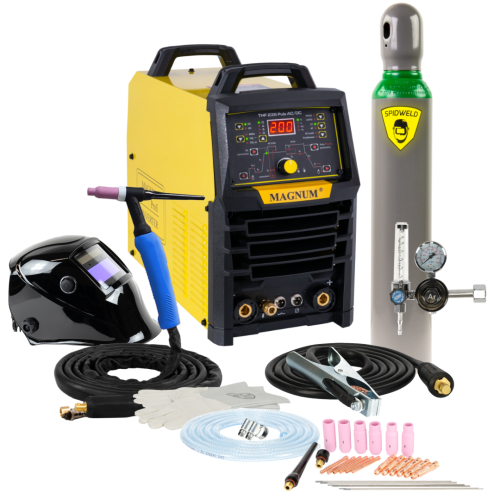 Spawarka Magnum TIG THF 235 Puls AC/DC - zestaw - U I THF235P-G - Magnum - 2
