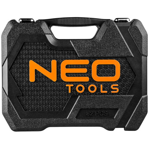 Zestaw kluczy nasadowych 1/2" 1/4" 82 el. Neo Tools - 08-672 - NEO Tools - 4