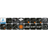 Zestaw kluczy nasadowych 1/2" 1/4" 82 el. Neo Tools - 08-672 - NEO Tools - 6