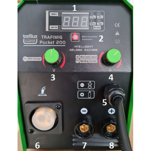 Spawarka Trafilux Trafimig Pocket 200 Synergia - zestaw - 5904044980043-G - Trafilux - 3