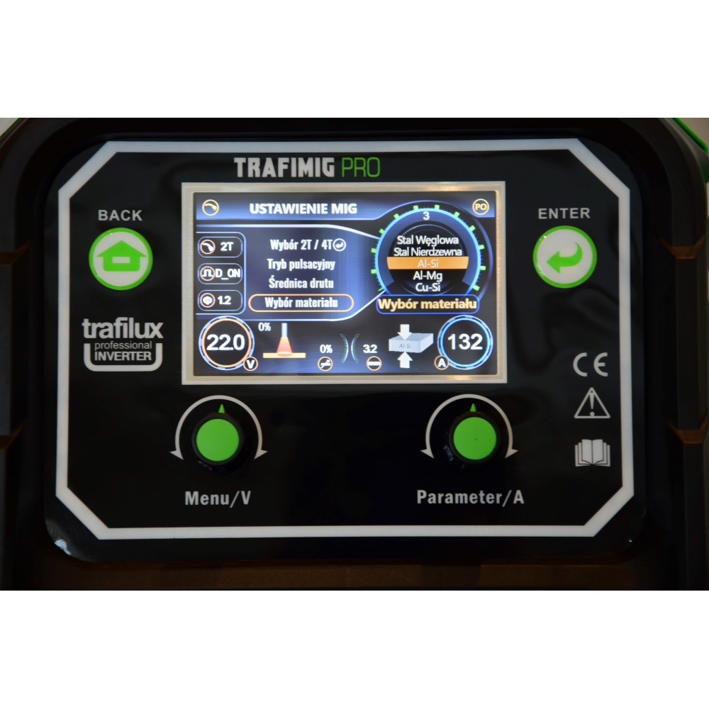 Spawarka Trafilux Trafimig PRO 350 Dual Puls LCD - zestaw - 5904044980272-G - Trafilux - 8