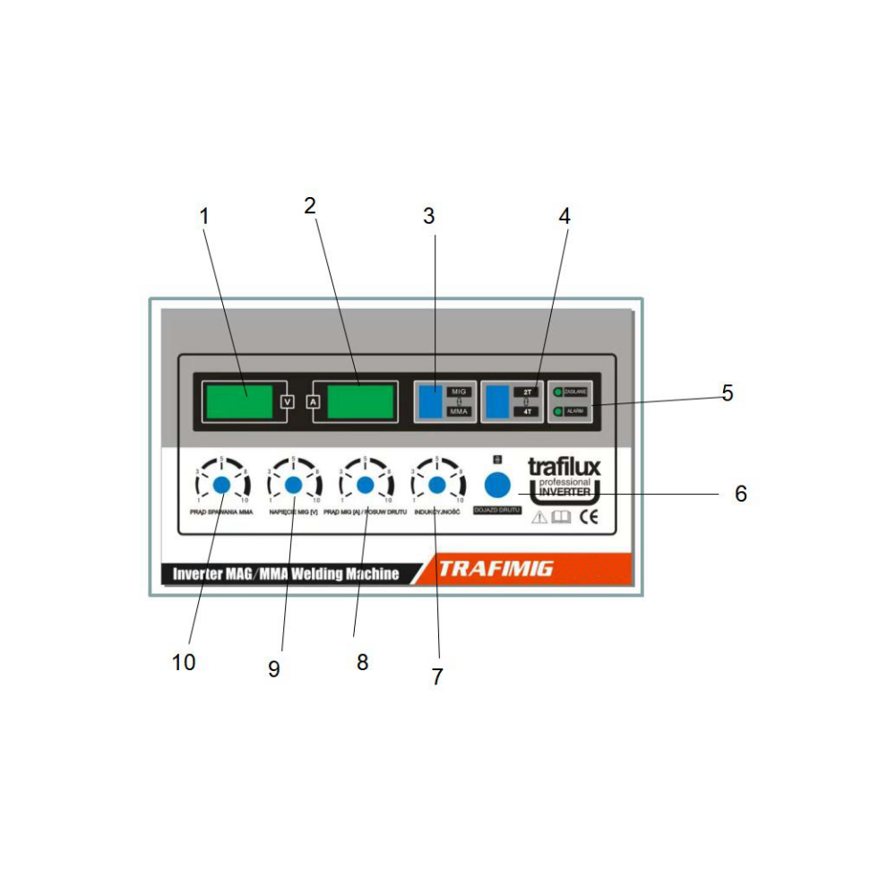 Spawarka Trafilux Trafimig 330C MMA - zestaw - 5904044980104-G - Trafilux - 4