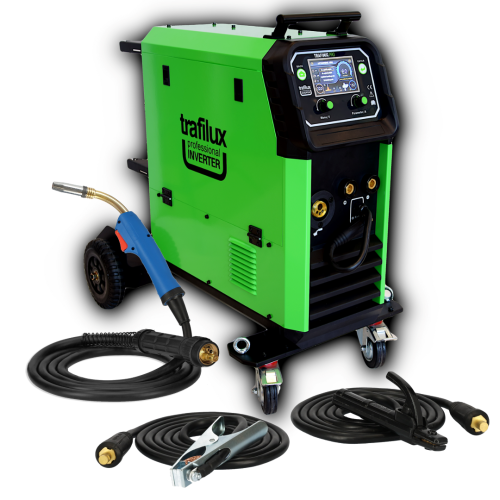 Spawarka Trafilux Trafimig PRO 350 Dual Puls LCD - zestaw - 5904044980272-G - Trafilux - 1