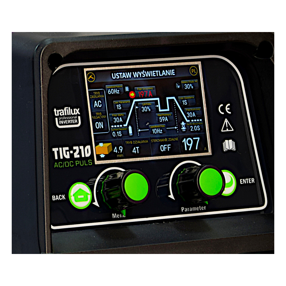 Spawarka Trafilux TIG 210 AC/DC Puls LCD Synergia - zestaw - 5904044980265-G - Trafilux - 4