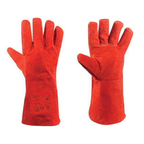 Rękawice spawalnicze MIG skóra dwoina / Fixweld WorkMate - FIX-0005-G - FIXWELD - 4