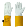Rękawice spawalnicze TIG skóra licowa / Fixweld WorkCraft Kevlar - FIX-0003-G - FIXWELD - 4