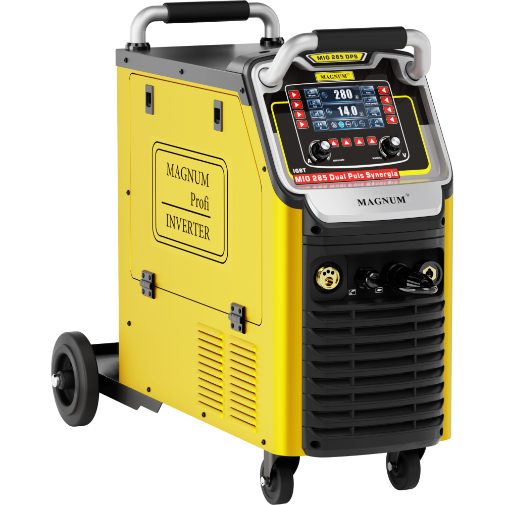 Spawarka Magnum MIG 285 Dual Puls Synergia LCD - zestaw - U MI 285 PULS LCD-G - Magnum - 6