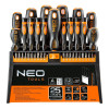 Zestaw wkrętaków i końcówek 37 el. Neo Tools - 04-210 - NEO Tools - 1