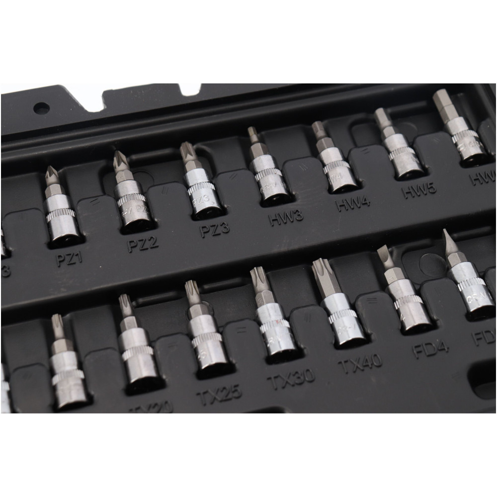 Zestaw kluczy nasadowych 1/4" CrV 46 el. Neo Tools - 08-660 - NEO Tools - 6