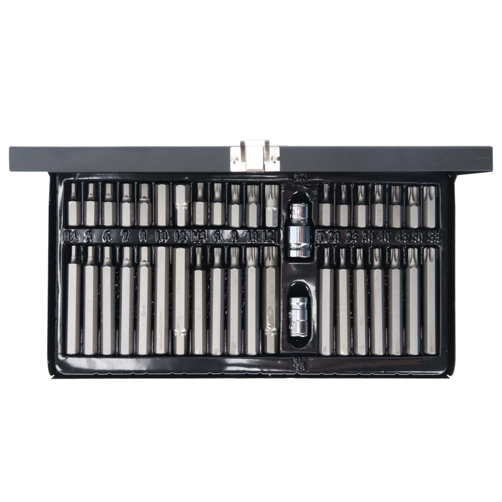 Zestaw końcówek wkrętakowych 1/2" 3/8" S2 40 el. Neo Tools - 06-107 - NEO Tools - 3