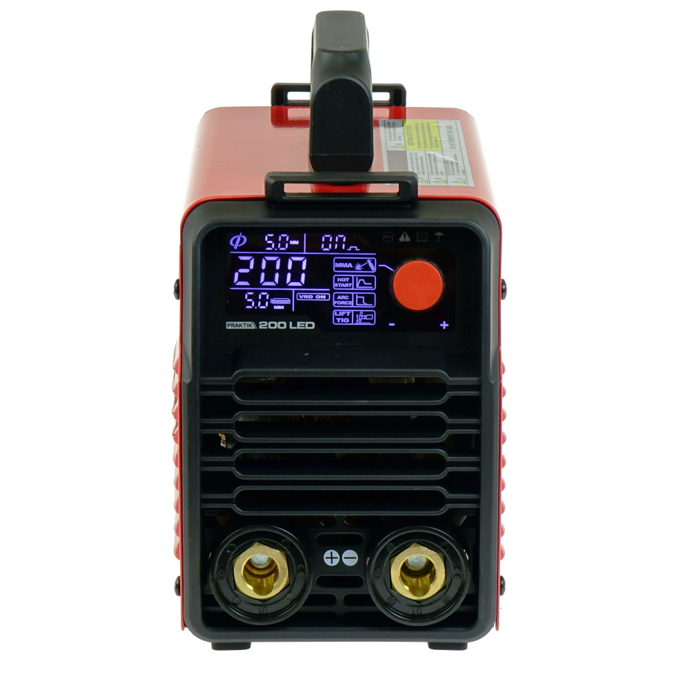 Spawarka Ideal Praktik 200 LED Synergy Pulse - zestaw - PRAKTIK200LED-G - Ideal - 5