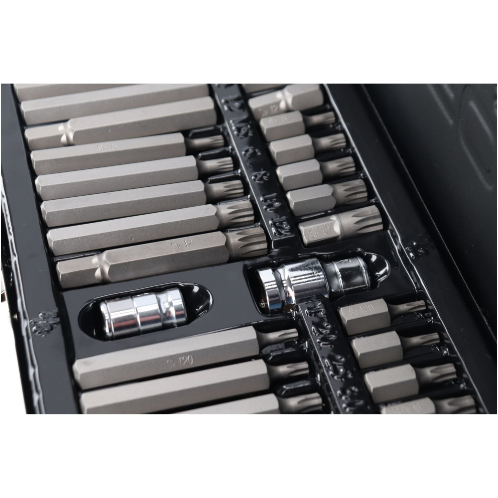 Zestaw końcówek wkrętakowych 1/2" 3/8" S2 40 el. Neo Tools - 06-107 - NEO Tools - 4