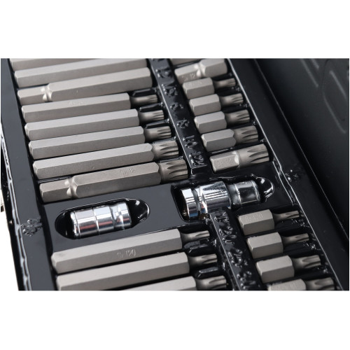 Zestaw końcówek wkrętakowych 1/2" 3/8" S2 40 el. Neo Tools - 06-107 - NEO Tools - 4