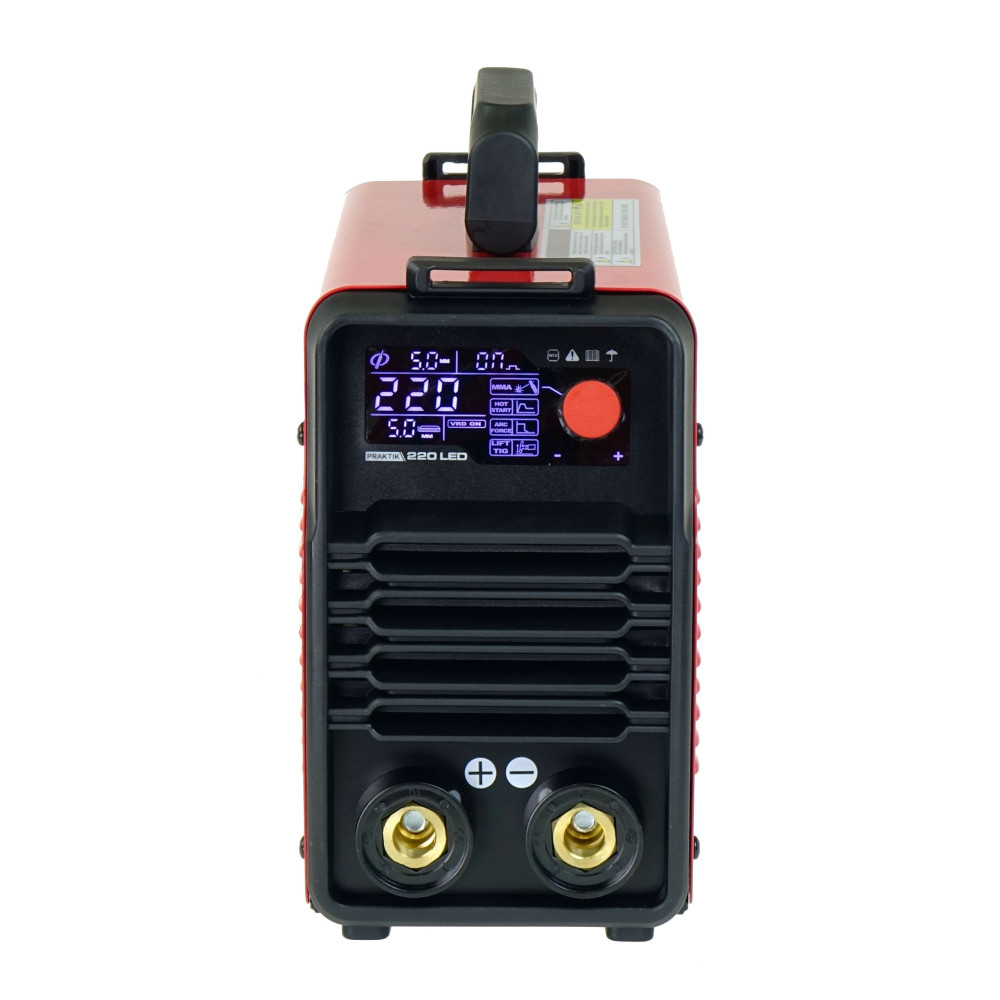 Spawarka Ideal Praktik 220 LED Synergy Pulse - zestaw - PRAKTIK220LED-G - Ideal - 5