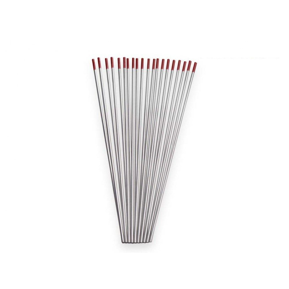 Elektrody wolframowe WT20 czerwone 2,0 x 175 mm / opak. 10 szt. / Spartus - SP20TR20_px10 - Spartus - 2
