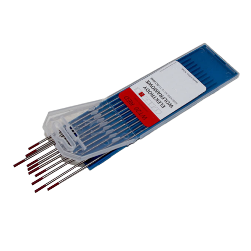 Elektrody wolframowe WT20 czerwone 2,0 x 175 mm / opak. 10 szt. / Spartus - SP20TR20_px10 - Spartus - 1