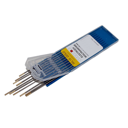 Elektrody wolframowe WL15 złote 2,4 x 175 mm / opak. 10 szt. / Spartus - SP15RE24_px10 - Spartus - 1