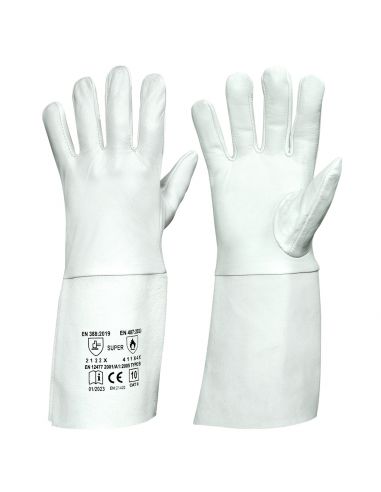 Rękawice spawalnicze TIG skóra licowa / Fixweld WorkMate Plus