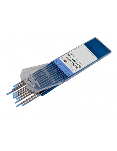 Elektrody wolframowe WL20 niebieskie 2,4 x 175 mm / opak. 10 szt. / Spartus - SP20WL24_px10 - Spartus - 1