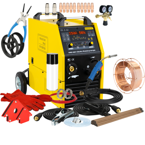 Spawarka Magnum MIG 281 Dual Puls Synergia - zestaw - U MI 281 PULS-G - Magnum - 5