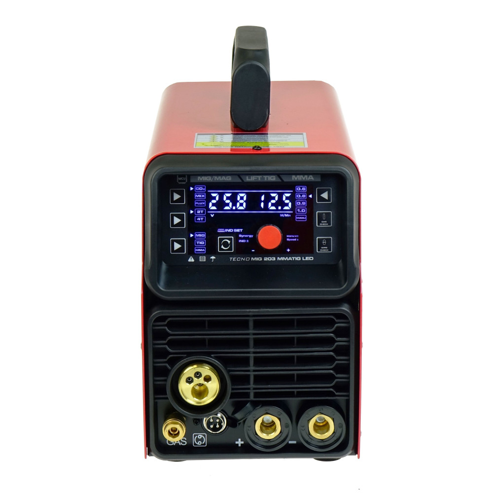 Spawarka Ideal Tecnomig 203 LED Synergic - zestaw - TMIG203LED-G - Ideal - 9
