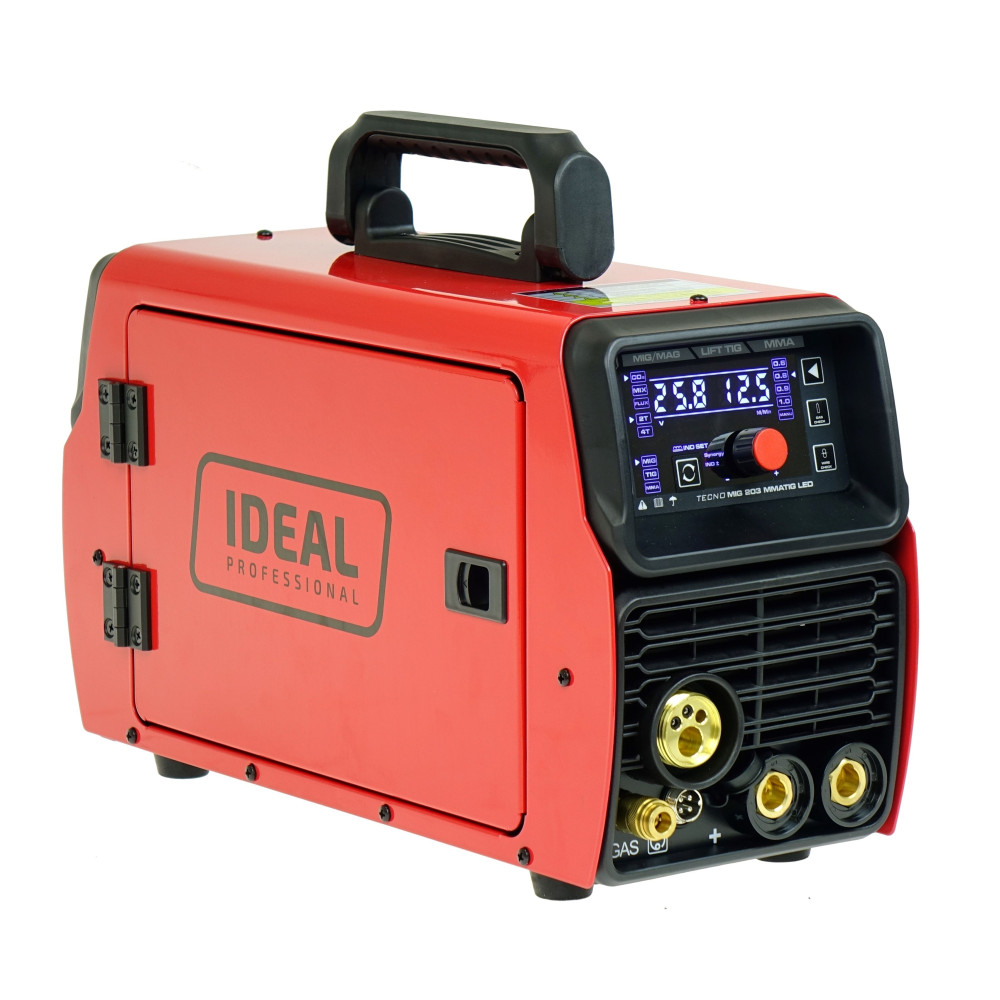 Spawarka Ideal Tecnomig 203 LED Synergic - zestaw - TMIG203LED-G - Ideal - 8