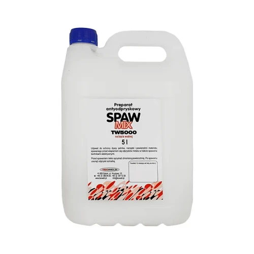 Preparat antyodpryskowy SPAWMIX TW-5000 / 5 litrów - WYR0021 - Spawmix - 1