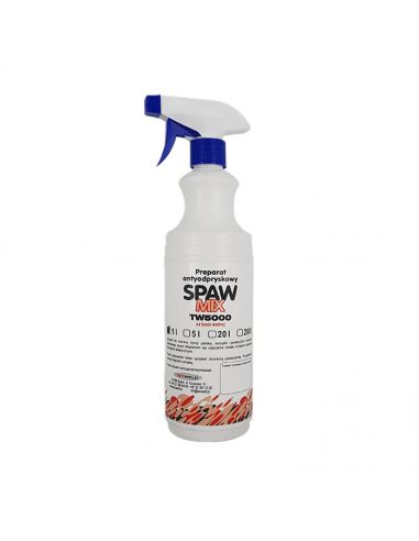 Preparat antyodpryskowy SPAWMIX TW-5000 / 1 litr - WYR0036 - Spawmix - 1