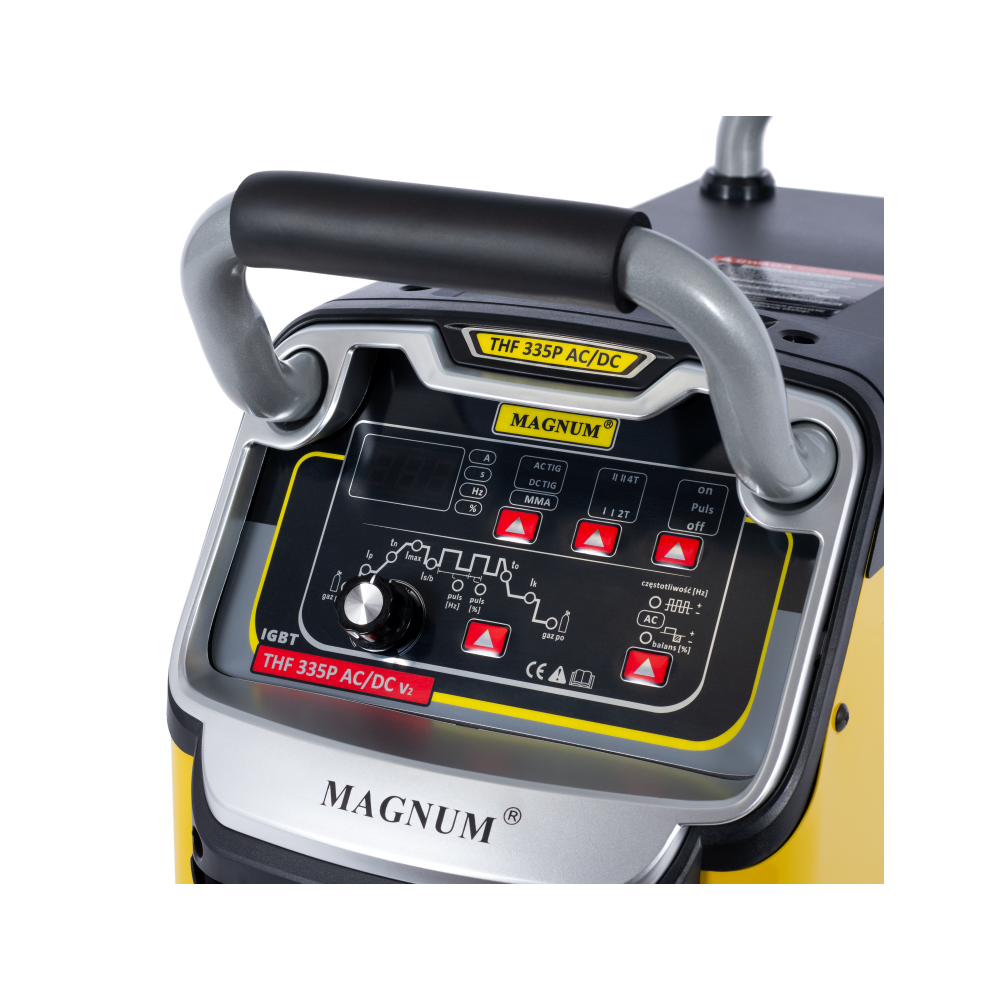 Spawarka Magnum TIG THF 335 Puls AC/DC - zestaw suchy - U I THF335P V2 SUCHY-G - Magnum - 6
