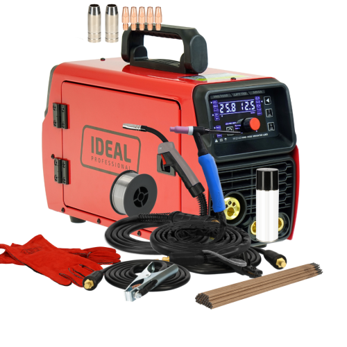 Spawarka Ideal Tecnomig 203 LED Synergic - zestaw - TMIG203LED-G - Ideal - 6