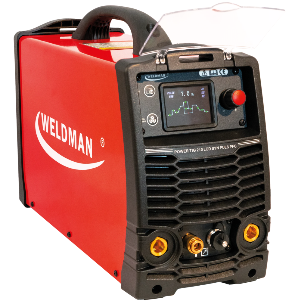 Spawarka Weldman Power TIG 210 AC/DC LCD Synergic Puls PFC - zestaw - 104 413-G - Weldman - 5