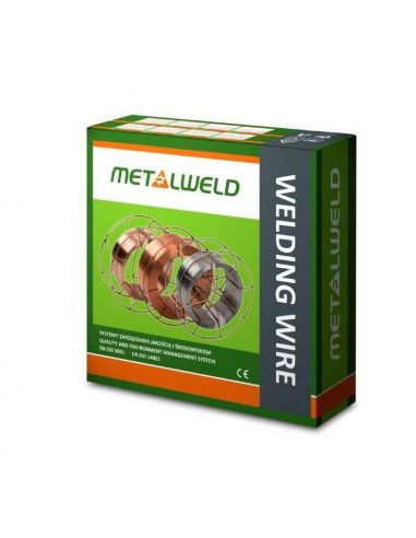 Drut spawalniczy MIG Metalweld HARDWELD 600 fi 1,0 mm / 5,0 kg - HMNMD11100010X23 - Metalweld - 1
