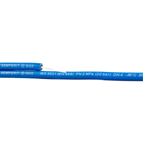 Wąż spawalniczy do tlenu 6,3x3,0 mm Semperit GOX PL / 1 mb - semp_tl_6.3_3.0 - Semperit - 1 2