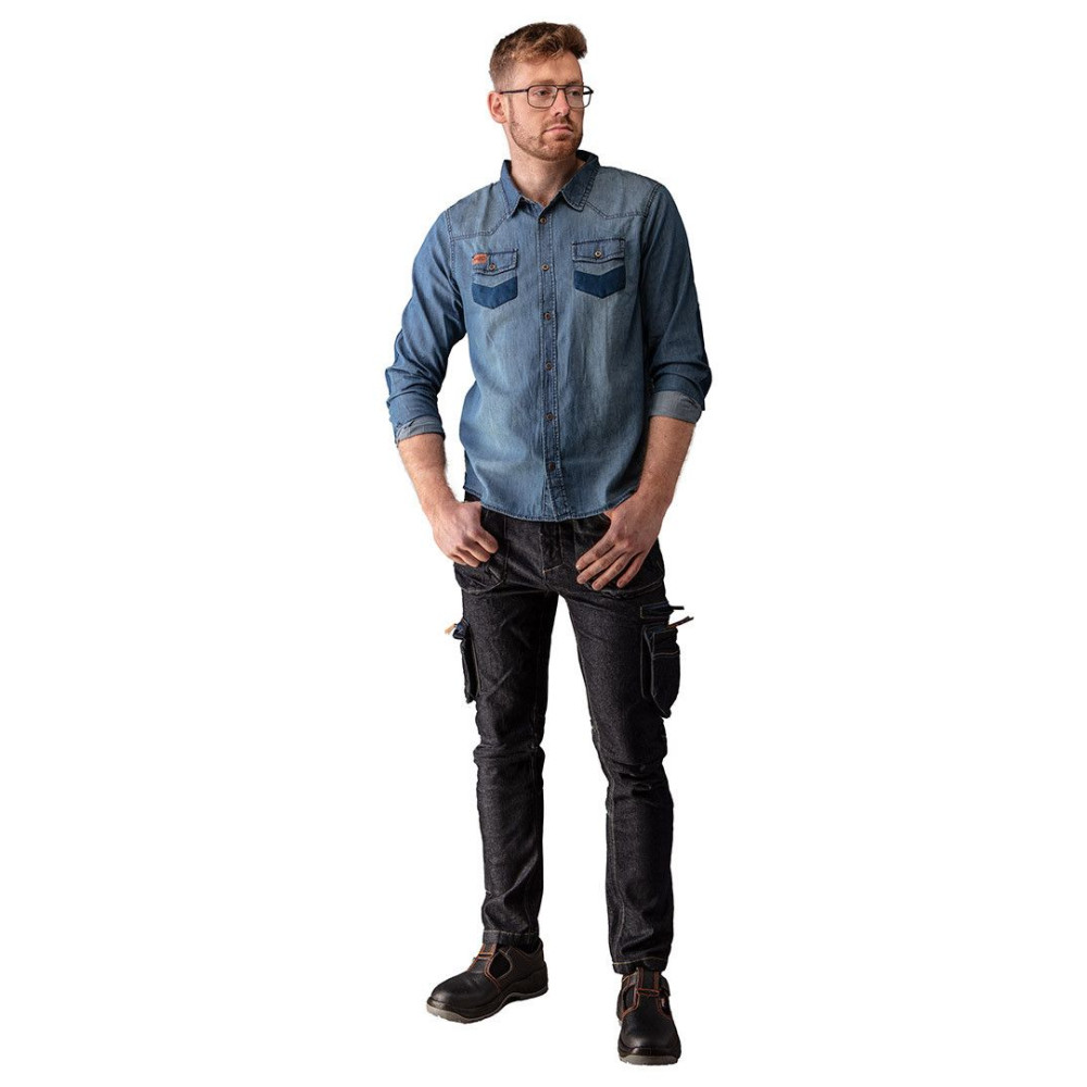 Spodnie robocze dżinsowe Neo Tools Denim - 81-229 - NEO Tools - 4